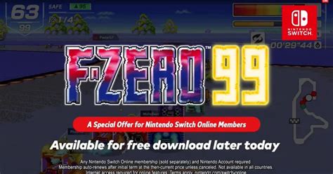 F Zero Vuelve Pero No Como Esperábamos F Zero 99 Ya Está Disponible