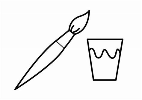 Brush Coloring Pages To Download And Print For Free