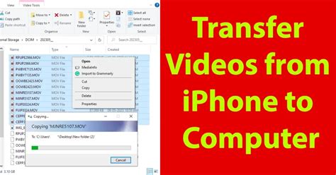 How To Transfer Videos From Iphone To Computer Reveal That