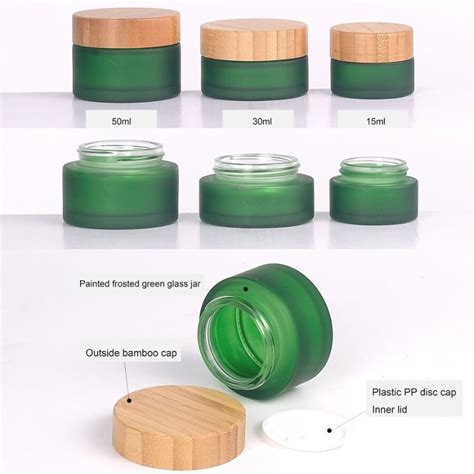 Color Coated Glass Jar With Bamboo Lid Threebamboo