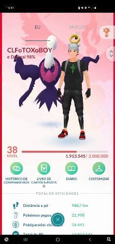 Conta Pokémon GO Nv 38 Vários Pokemon GO GGMAX