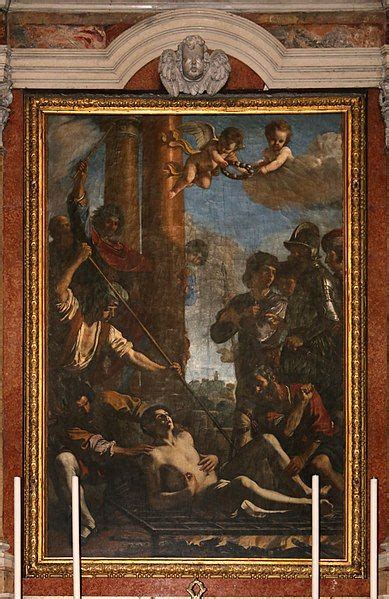 Martirio Di San Lorenzo O T 301x200 Cm 1628 Cattedrale Di San