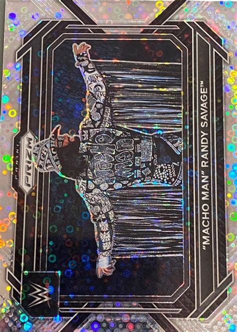 Macho Man Randy Savage 2023 Prizm WWE 35 Under Card Price Guide