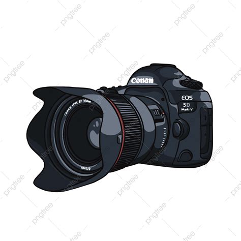 Dslr Camera Hd Transparent, Camera Dslr Ilustration, Dslr, Camera ...