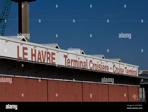 Le Havre Cruise Terminal. Terminal Croisiere Stock Photo - Alamy