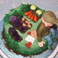 Allotment Cake Decorated Cake By Deb Cakesdecor