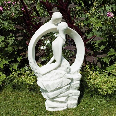 Euphoric Modern Poly Resin Garden Statue