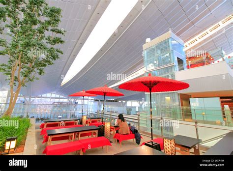 Haneda Airport International Terminal Shopping Area Tokyo Japan Stock Photo - Alamy