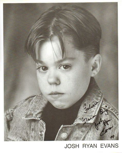 Josh Ryan Evans D2002 Actor Passions Timmy Autograph Photo