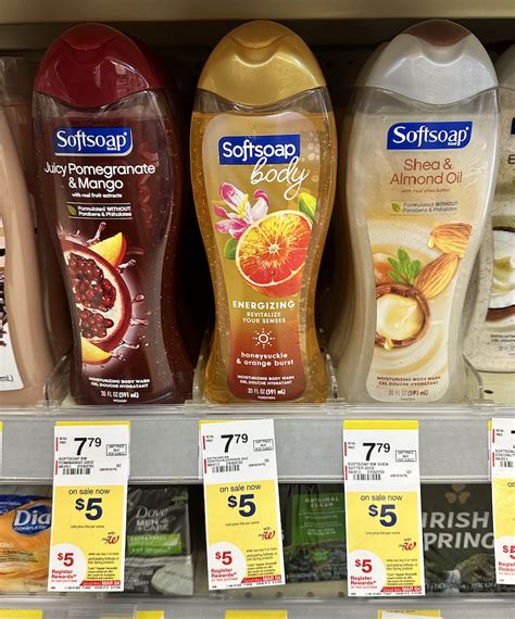 Irish Spring Or Softsoap Body Wash Only 1 63 Each At Walgreens