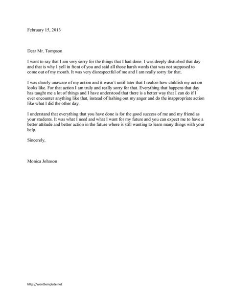 apology letter to teacher Archives - WORDTEMPLATES.net