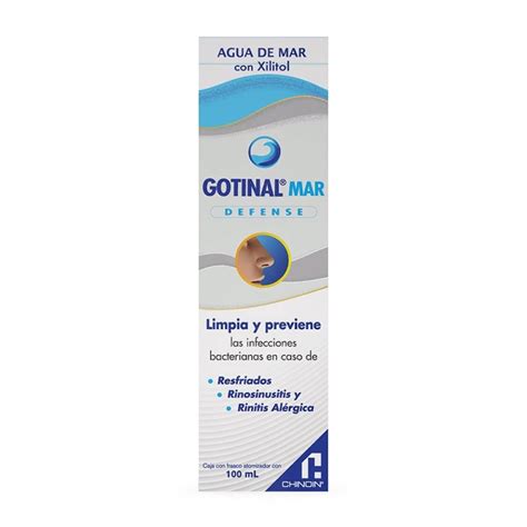 Agua De Mar Gotinal Mar Soft Con Aloe Vera Y Manzanilla 100 Ml Walmart