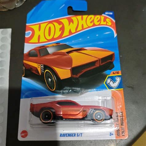 Jual HOTWHEELS HOT WHEELS Ravenger S T Orange Tua Muscle Mania Q JBC Kota Bekasi