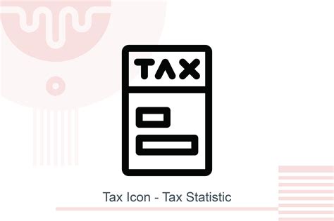 Tax Icon Tax Statistic Graphic By Melindagency · Creative Fabrica