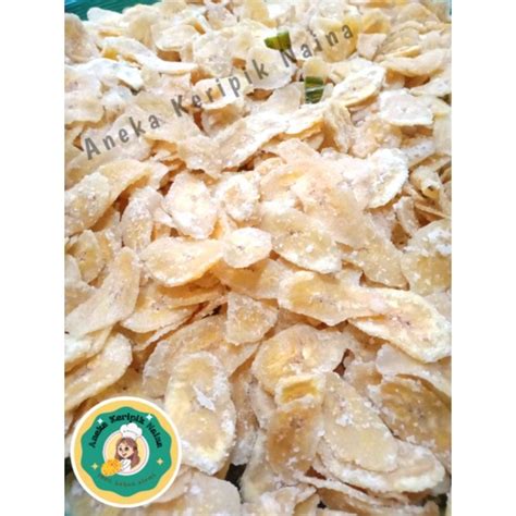 Jual Keripik Pisang Manis Kemasan 100gr Keripik Lantak Manis 100gr