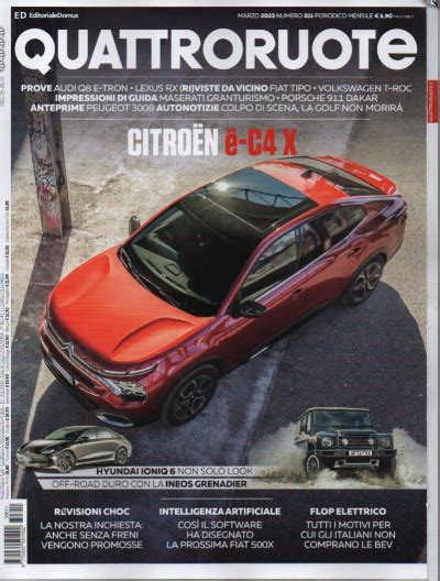 Quattroruote N 811 Marzo 2023 Mensile Italiano EDICOLA SHOP