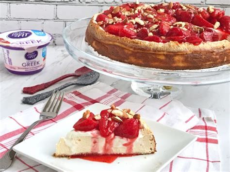 Strawberry Greek Yogurt Cheesecake Nutrition Starring You