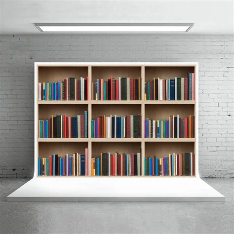 Buy Levoo Bookshelf Background Banner Photography Studio Office