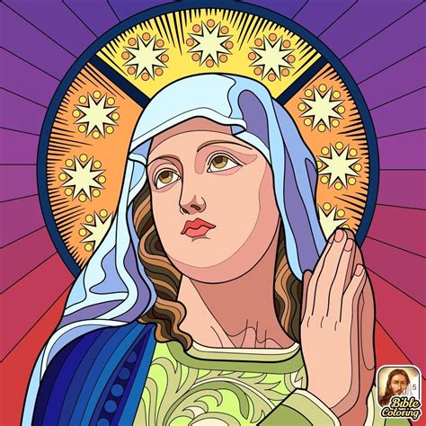 Pin de MCW em Blessed Mother Imagens católicas Arte religiosa