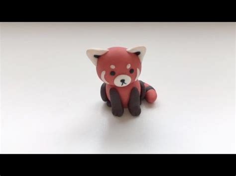 Red Panda Polymer Clay Tutorial Collab W Jana S Quick Crafts YouTube