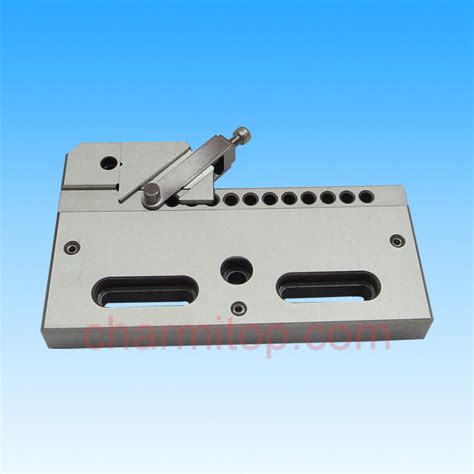 Cnc Edm Machine Sparks Selfcentering Vise Electrode Fixture Machining Tool Standard 5075mm