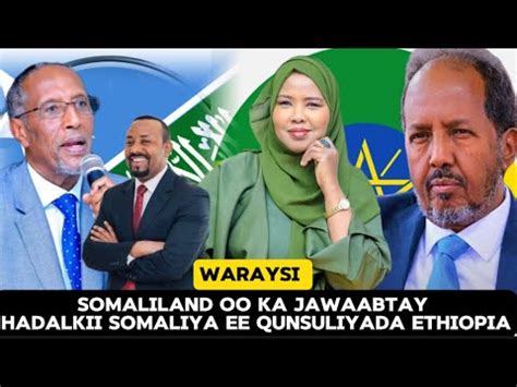 Somaliland Oo Ka Jawaabtay Hadalkii Somaliya E Shegayay In La Xidhayo