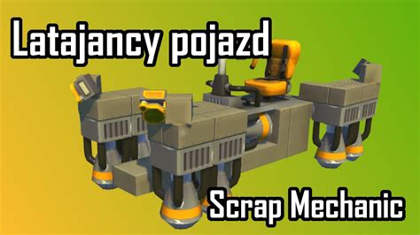 Latająca maszyna Ścigacz Samolot Scrap Mechanic Zaawansowany