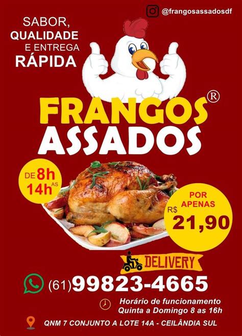 Menu at Frangos Assados Brasília Brasília