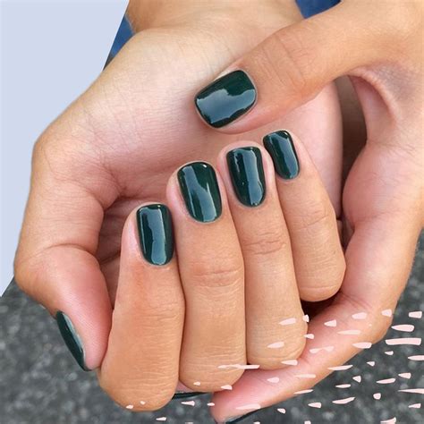 Dark Green Nail Ideas Atelier Yuwa Ciao Jp