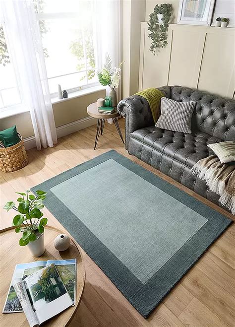 Origin Borders Wool Rug Freemans