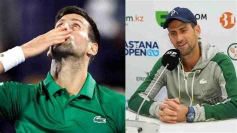 Novak Djokovic Brinda Una Actualización Importante Sobre Su Participación En El Abierto De