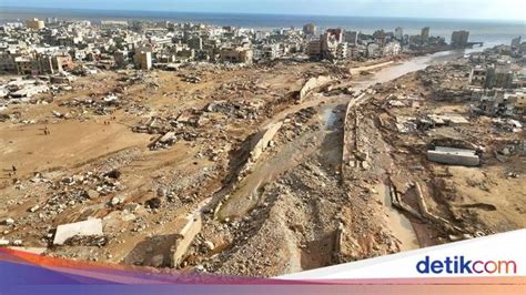 Potret Kerusakan Akibat Banjir di Libya