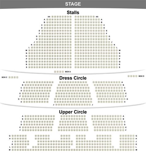 Seating Plan | Cambridge Theatre