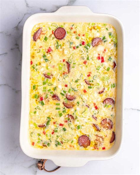 Tex Mex Style Breakfast Casserole Clean Food Crush