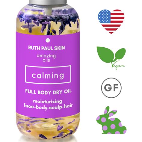 Full Body Oil Moisturizing Oil For Normal To Dry Skin Face Hair Cuticle Scalp Nails Essential