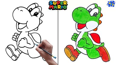 How To Draw Yoshi Step By Step