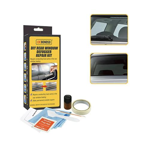 Car Rear Window Defogger Repair Kit Diy Quick Repair Scratched Broken