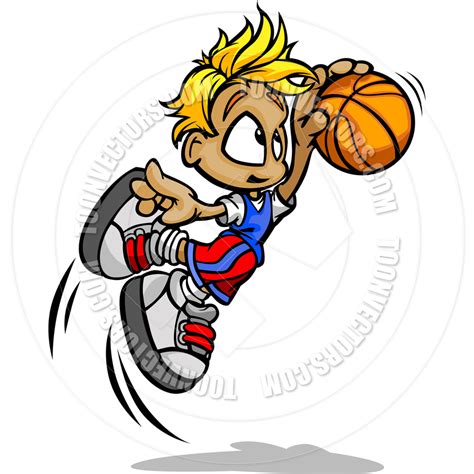 Cartoon Basketball Player Clipart Clipart Suggest