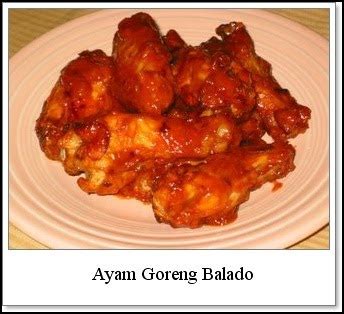 Ayam Goreng Balado (Balado fried chicken) | Famous Food