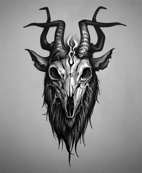 Demonic dark aesthetic art satanic 666 wallpapers baphomet symbols ...