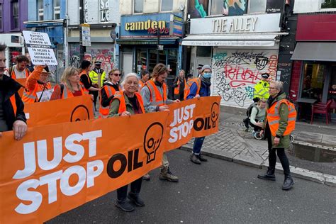 Man Interrupts Just Stop Oil Protest Throwing Activist To The Ground