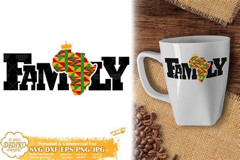 Black Family SVG, Black History Svg, Africa Svg, Ankara - DIDIKO designs