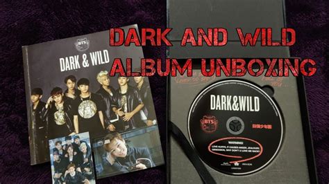 Bts Dark And Wild Album Unboxing Youtube