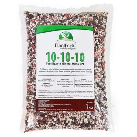 Adubo Fertilizante Npk X X Para Plantas E Flores Kg Shopee Brasil