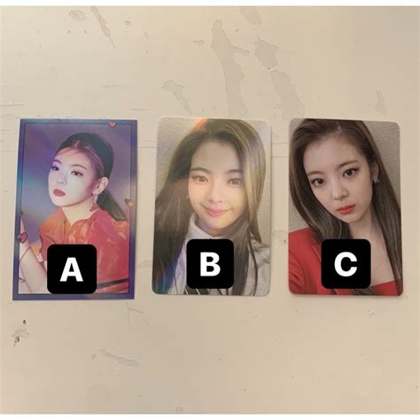 Jual Itzy Lia Guess Who Withdrama Benefit Fansign Fs Photocard Pc