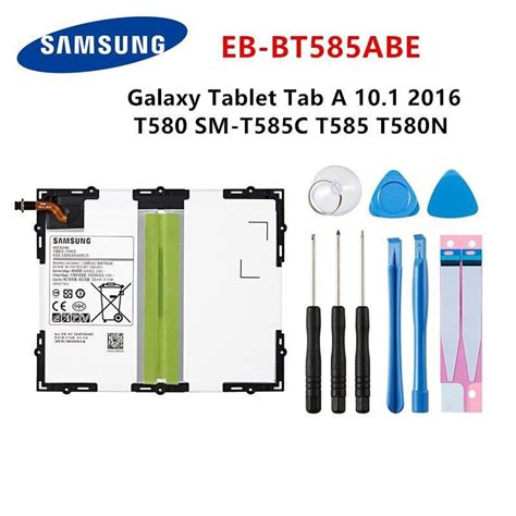 แบตเตอร Samsung EB BT585ABE 7300mAh สำหรบแทบเลต Samsung Galaxy Tab