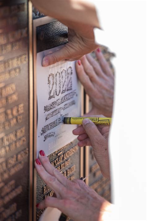 Memorial Wall Induction Photo By Sam Sasin Eaa Airventure Oshkosh