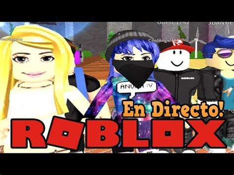 Roblox En Directo Subs Eligen Juegos Vacaciones Youtube