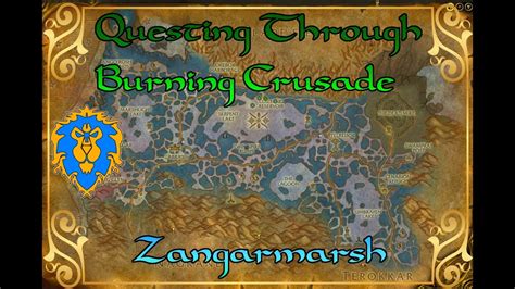 Questing Through Burning Crusade Zangarmarsh YouTube