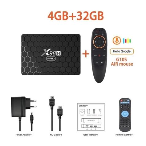 Box Multimedia Bo Tier Smart Tv X H Pro Android Allwinner H